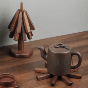 Tree Design Solid Wood Insulation Pad | 隔热垫