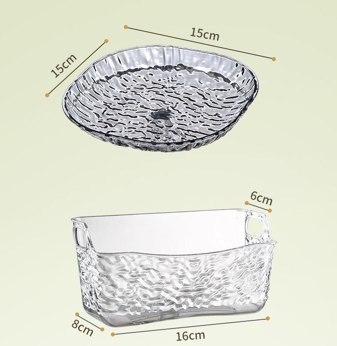 Crystal Glass Plate Set - Image 3