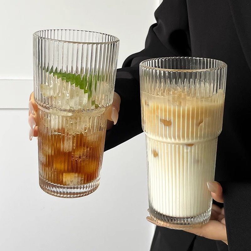 Glass Transparent Cup & Straw - Image 5