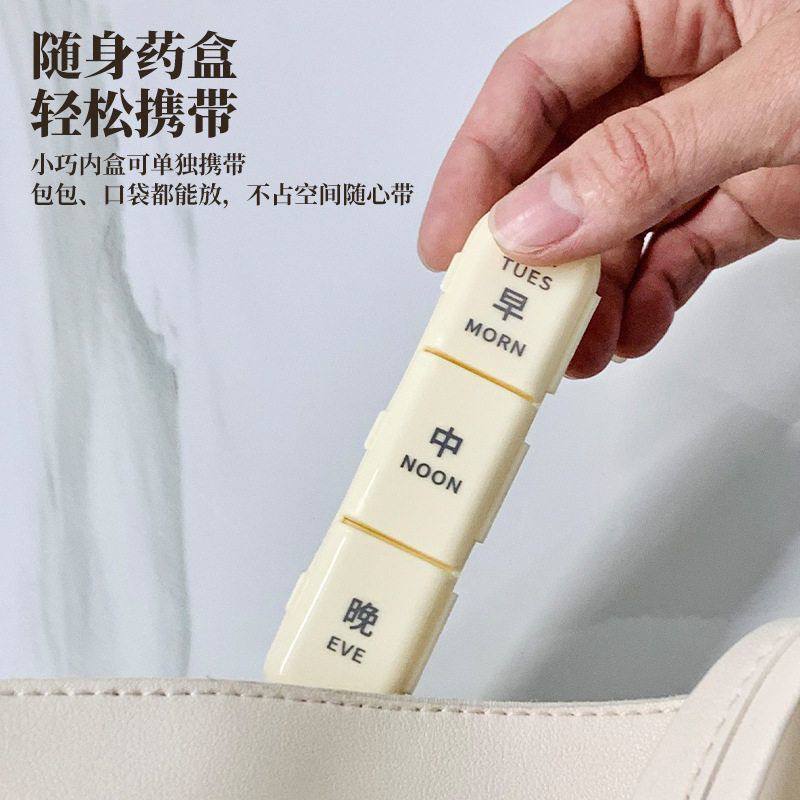 Portable Weekly Pill Organizer - Image 2