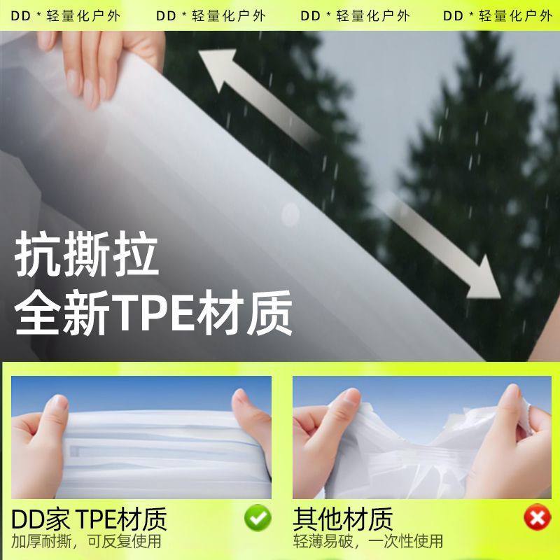 Thick Reusable Raincoat Adult - Image 9