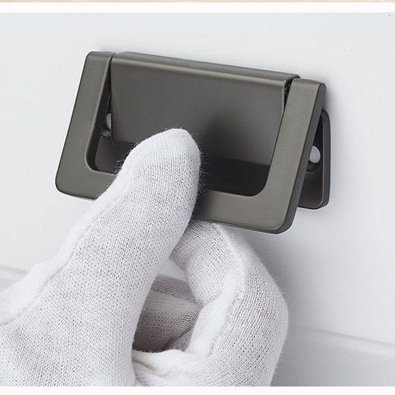 Concealed Buckle Flat Cabinet Handle | 抽屉拉手 - Image 4