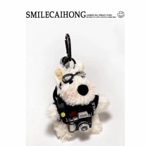 摄影狗狗吊饰 | Photographer Puppy Keychain
