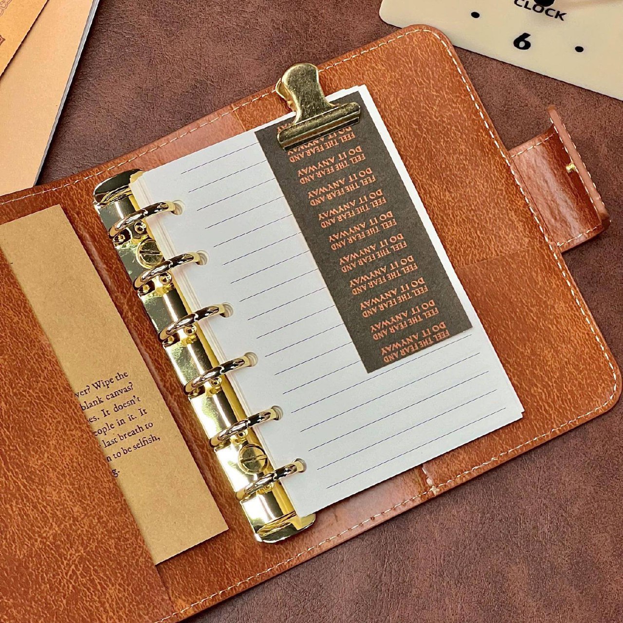 🐾Snoopy 复古皮质手帐本 - Image 4