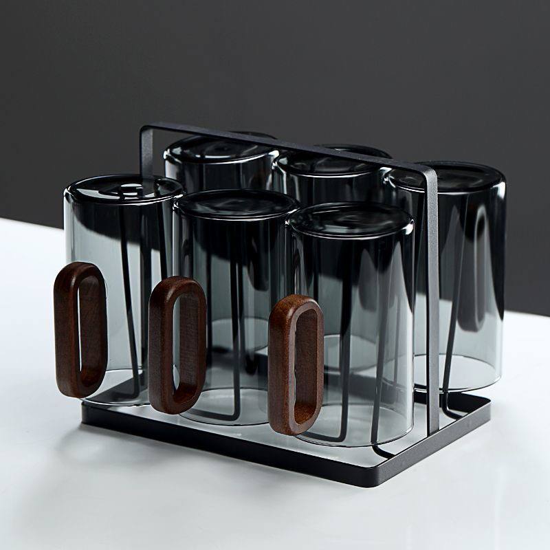 木把玻璃水杯 | Wooden Handle Glass Cup - Image 6