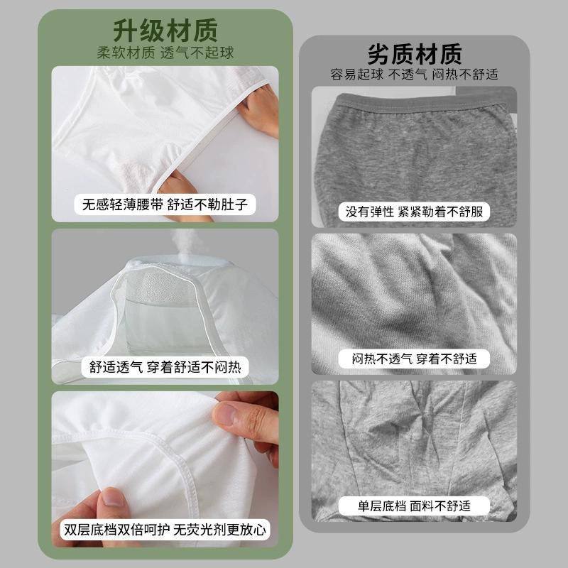 男士一次性四角内裤 | Disposable Men Underwear 4 Pcs - Image 5