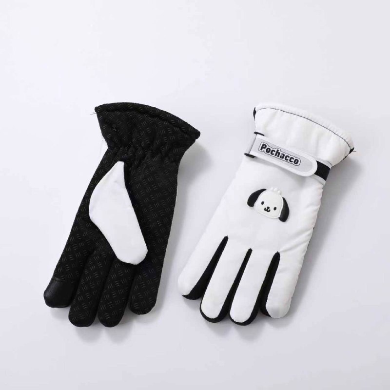 Winter Waterproof Touchscreen Gloves | 加绒滑雪防水手套 - Image 4