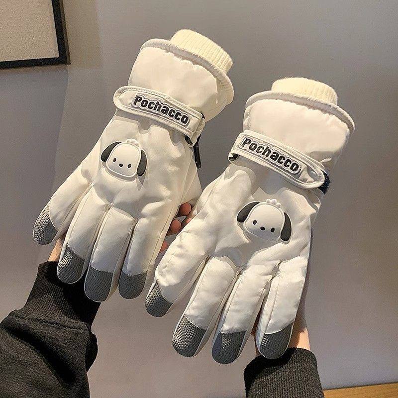Winter Waterproof Touchscreen Gloves | 加绒滑雪防水手套 - Image 3