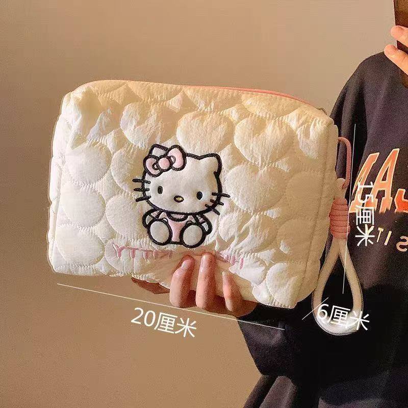 Quilted Large-Capacity Pouch | 大容量收纳化妆包 - Image 5